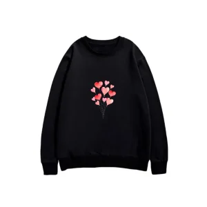 Men's Crew Neck Long Sleeve Sweatshirt - Balloon